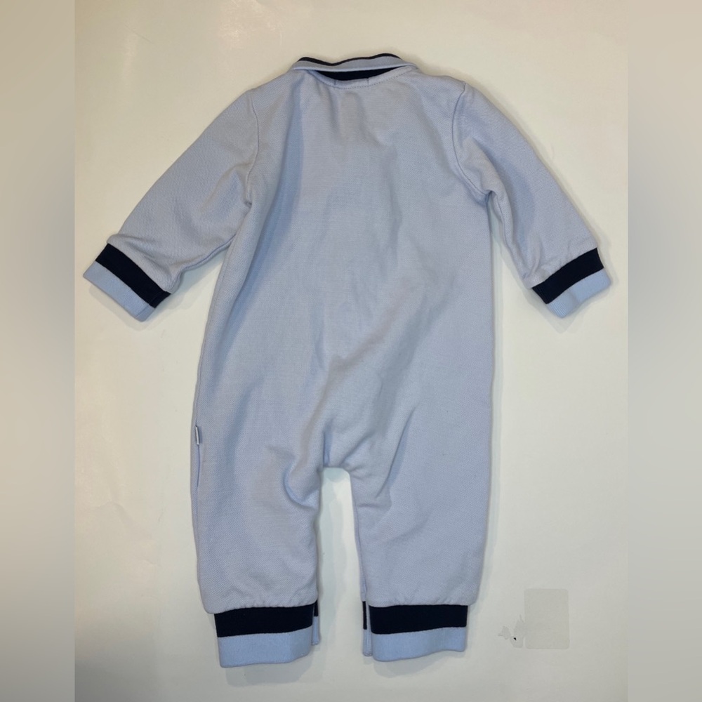Boss Kid’s Kidswear Logo Overalls‎ Blue and Navy Rompers Size 6 month - Picture 5 of 10